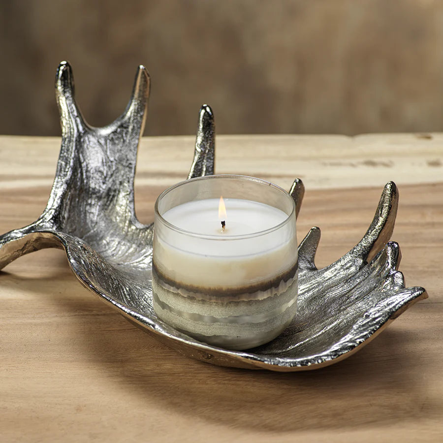 White Smoke Scented Candle Jar