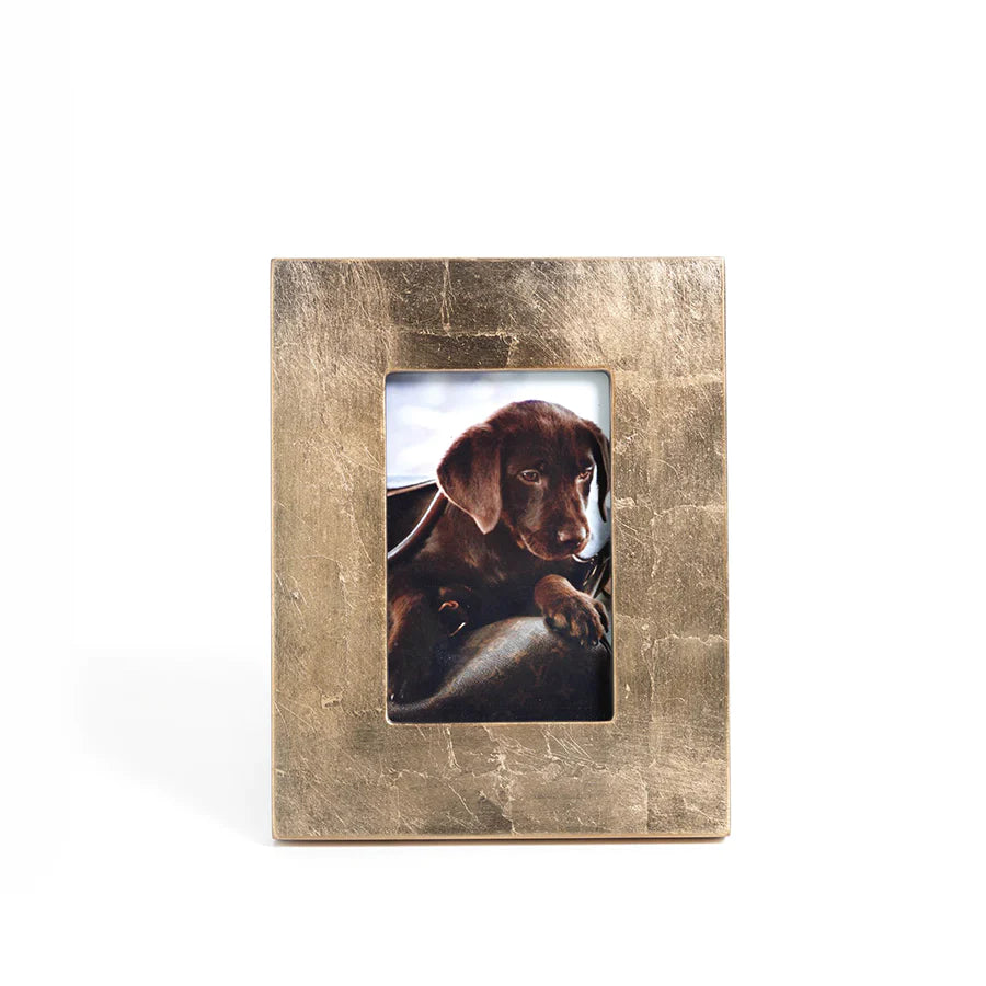 Gold leaf photo frame