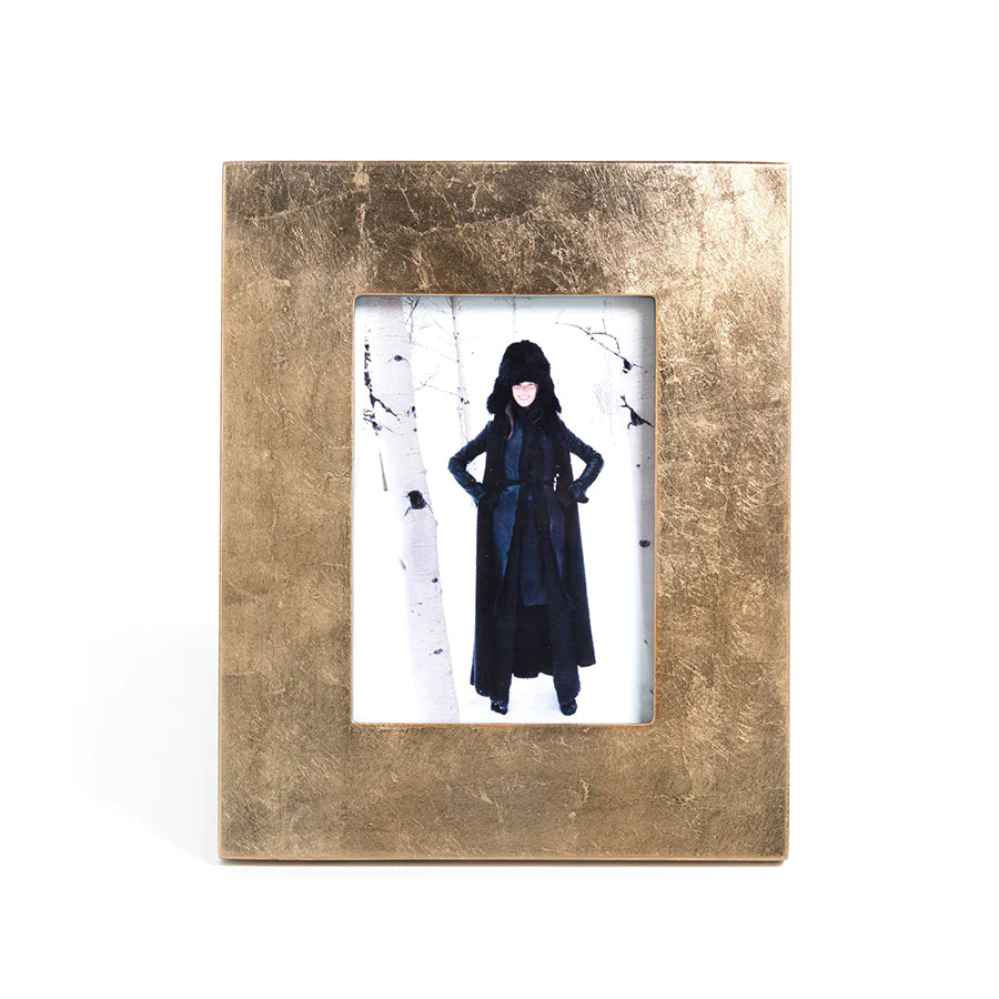 Gold leaf photo frame