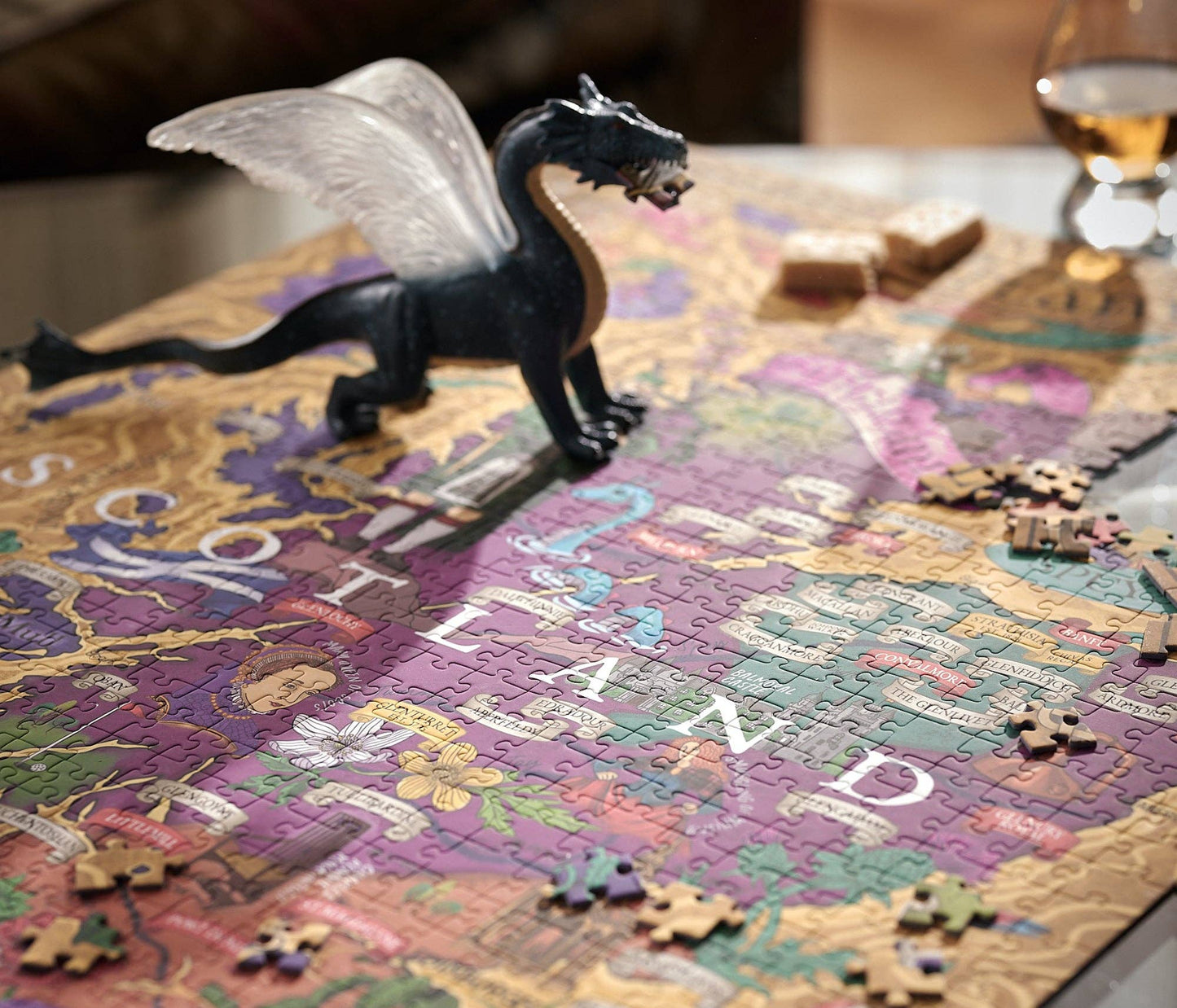 Whisky Puzzle - Scotland
