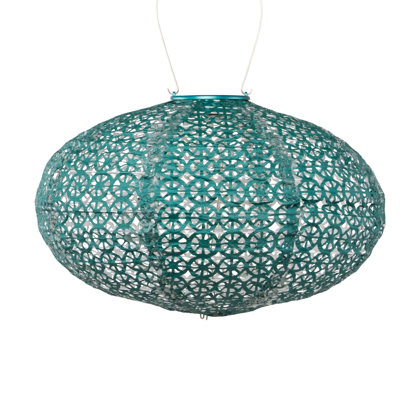 14"x8"Oval Stella Wagon Punch-Metallic Emerald
