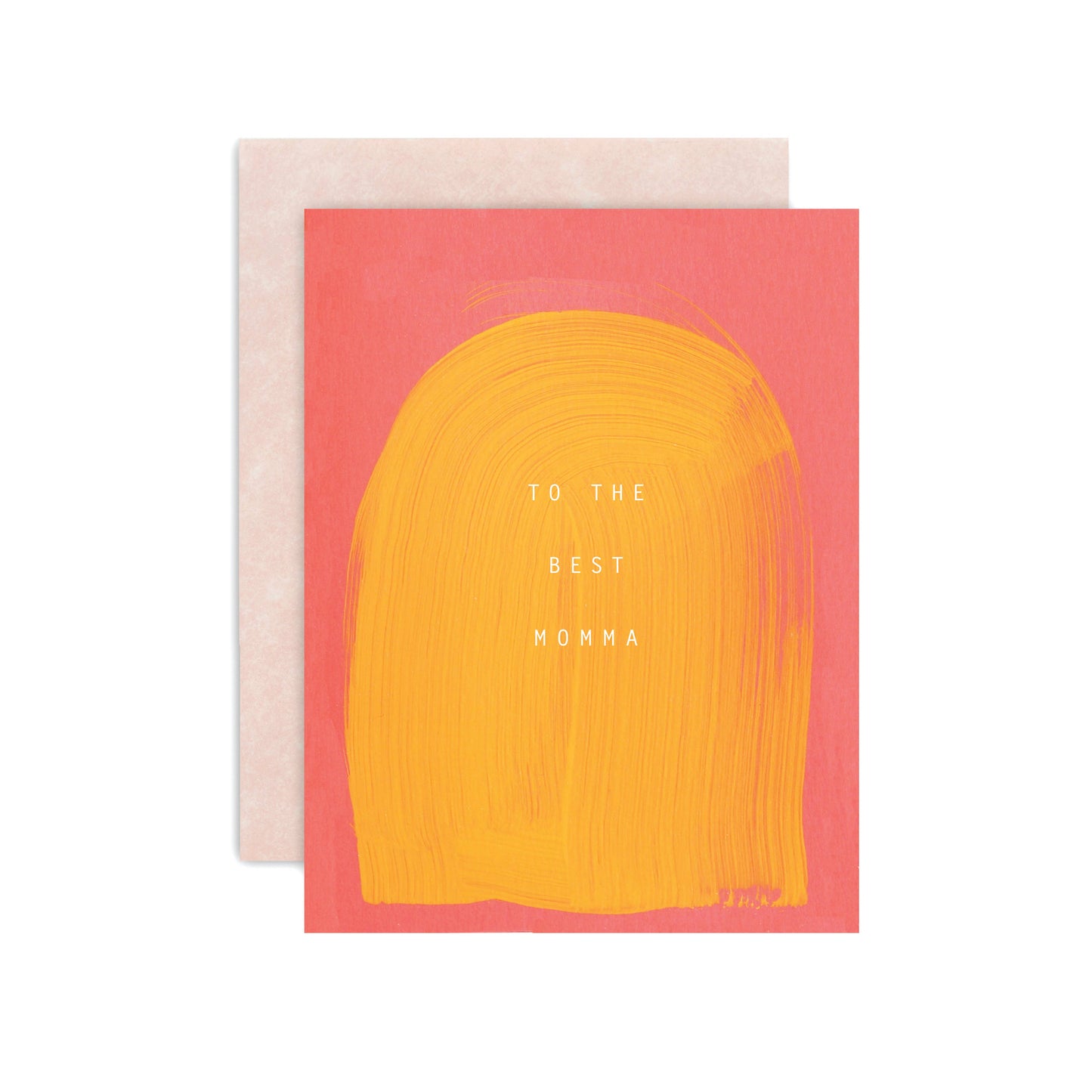 Best Mama Hand Painted Card