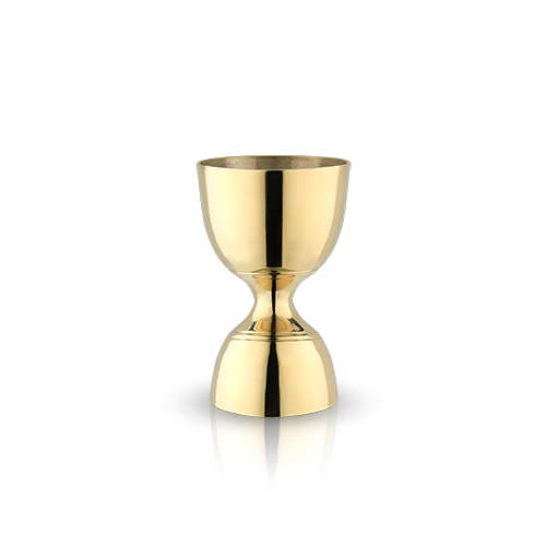 Belmont: Gold Canterbury Jigger