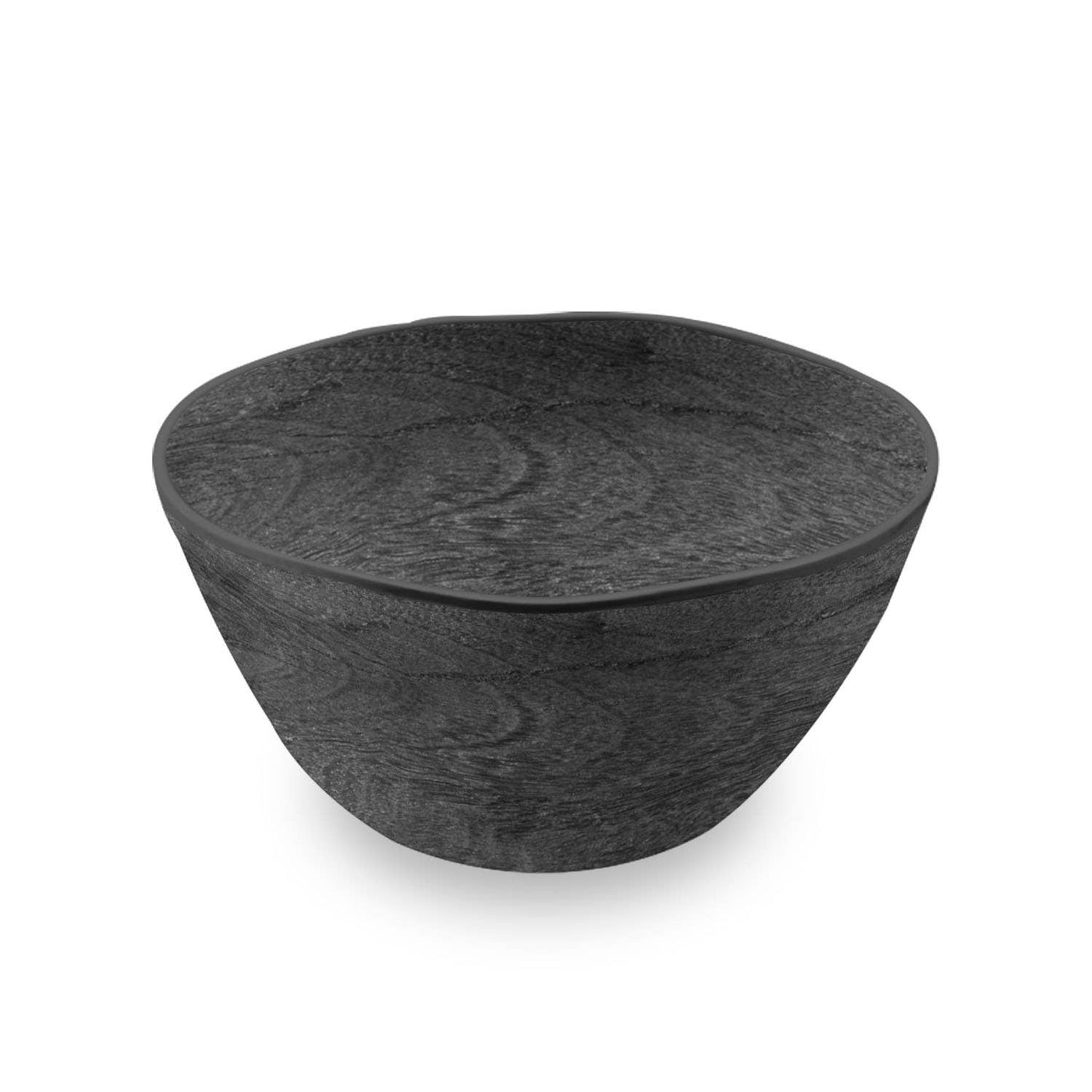 Blackened Wood Dinnerware, Majority Plant Based & Melamine
