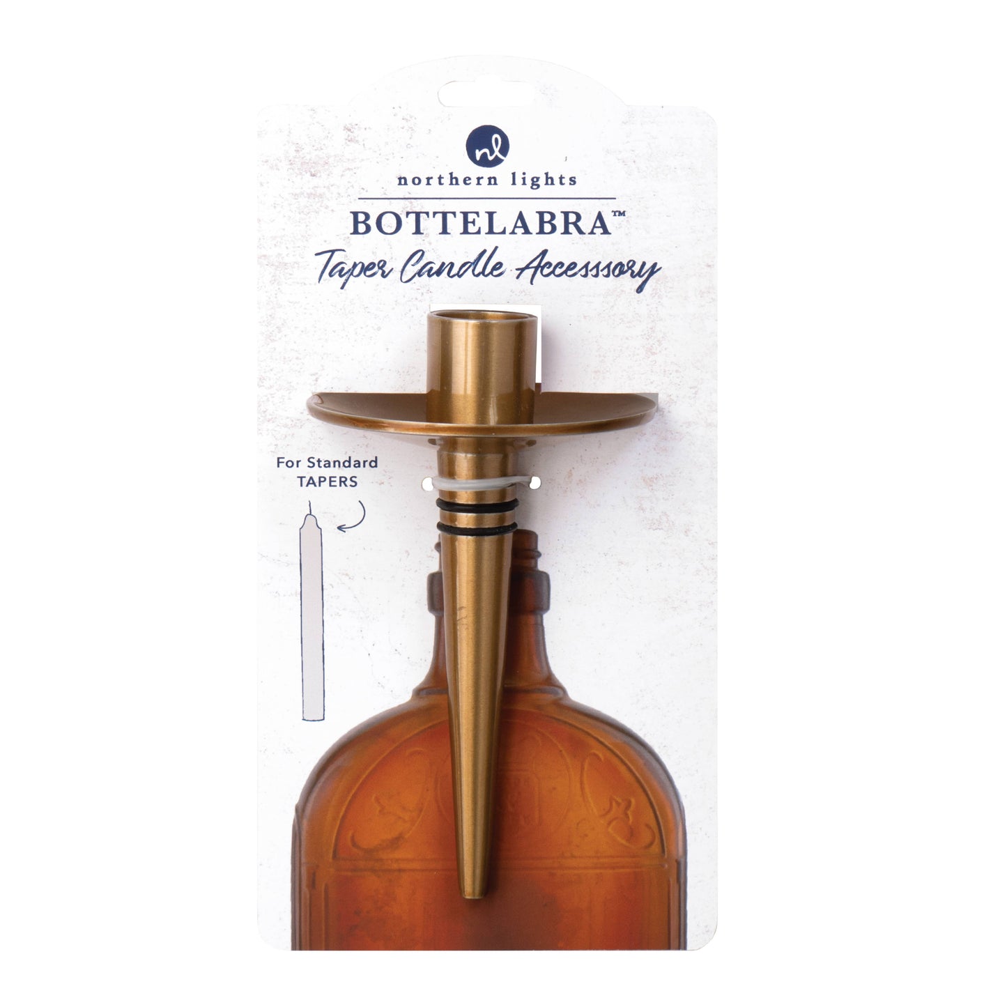 Bottelabra - Taper Gold