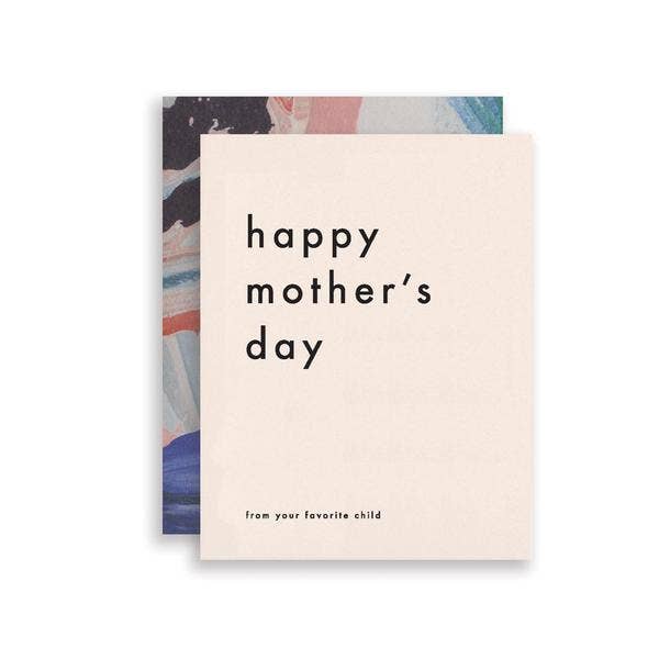 Mom’s Favorite Greeting Card