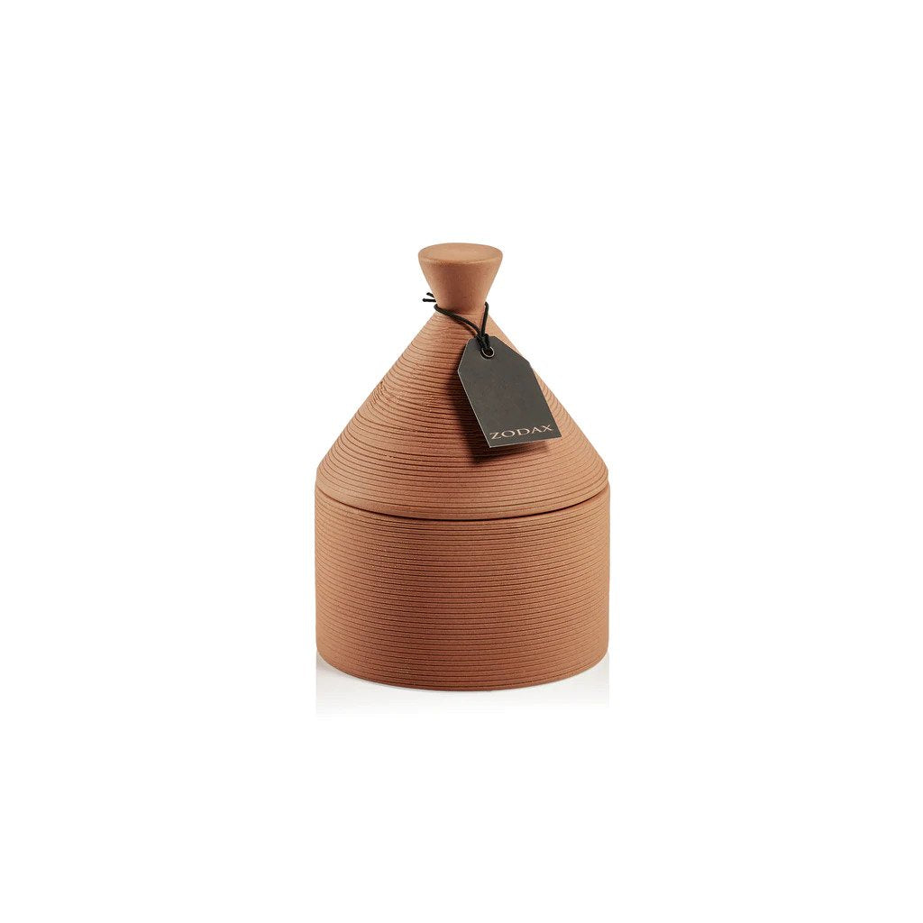 Trulli Stoneware Candle Jar