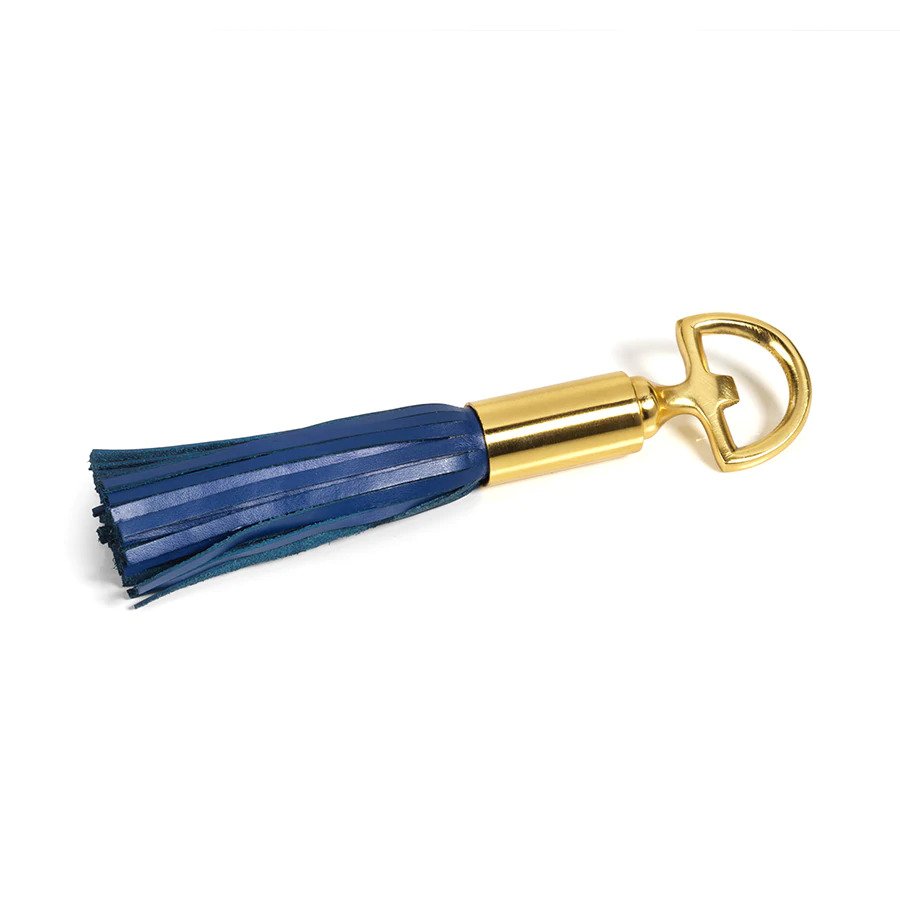 Royal Leather Tassel Bottle Opener