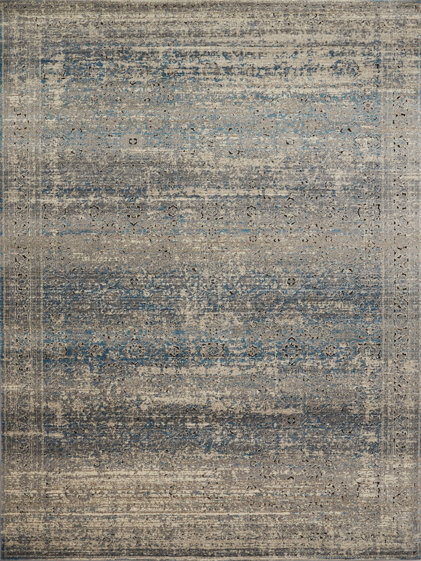 Millennium Rug in Grey & Blue