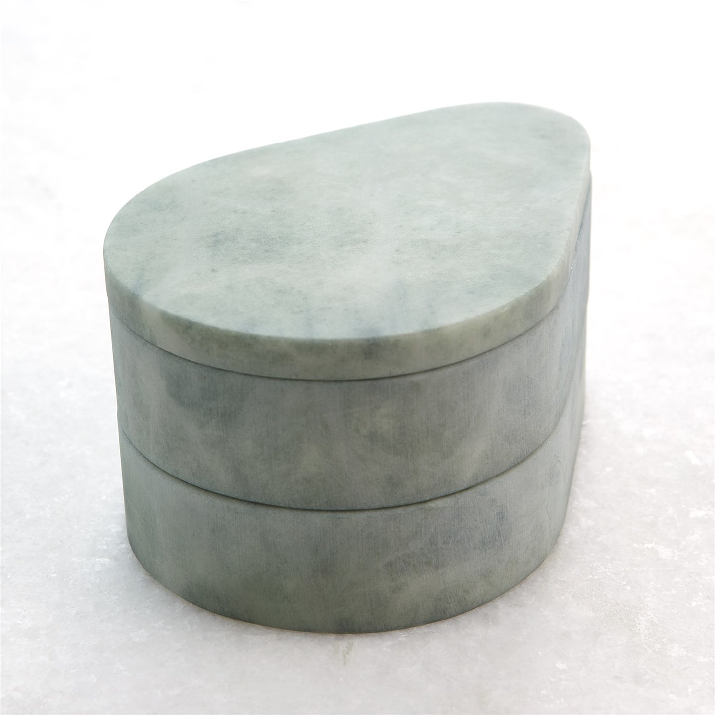 ALABASTER TEARDROP DOUBLE BOXES