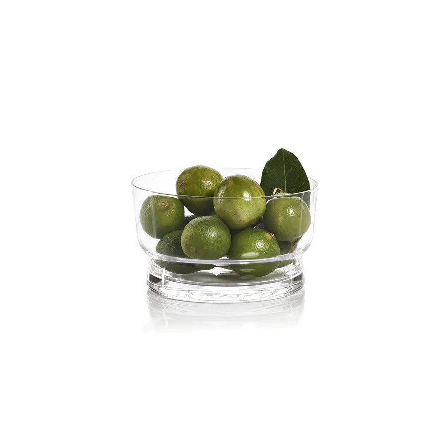 Skive Blown Glass Bowl - Clear