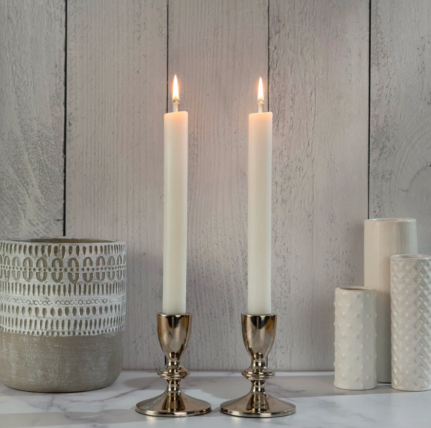Natural Dinner Candle 8"