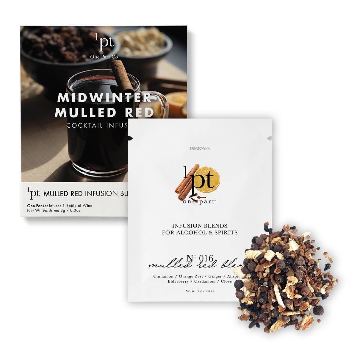 1pt Midwinter Mulled Red Cocktail Pack