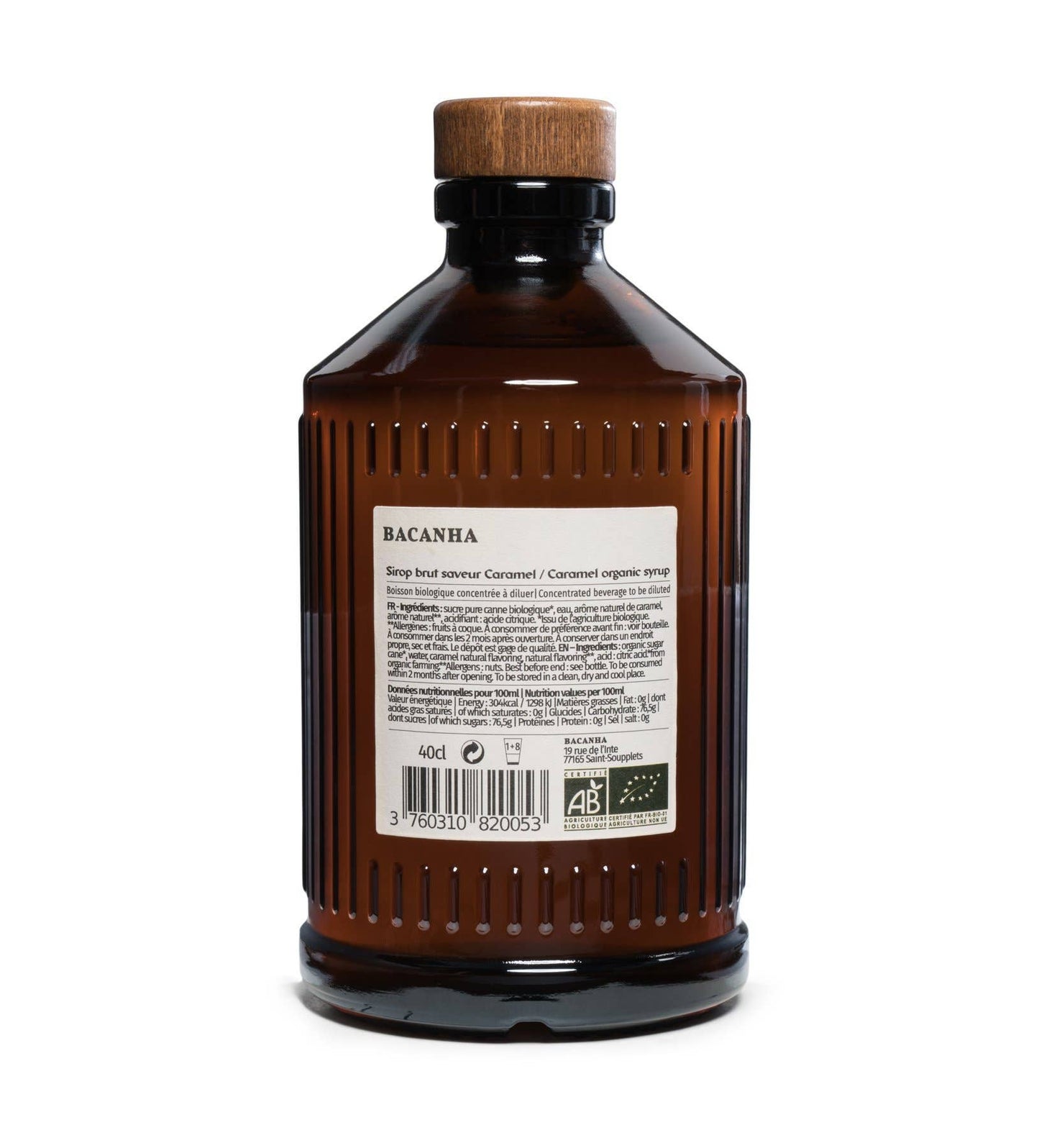 Raw Caramel Syrup - Organic  - 13,5 fl. oz.