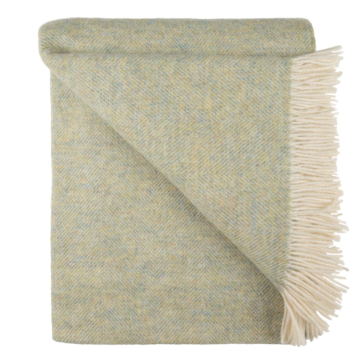 Southampton Home Shetland Lambswool Herringbone Throw