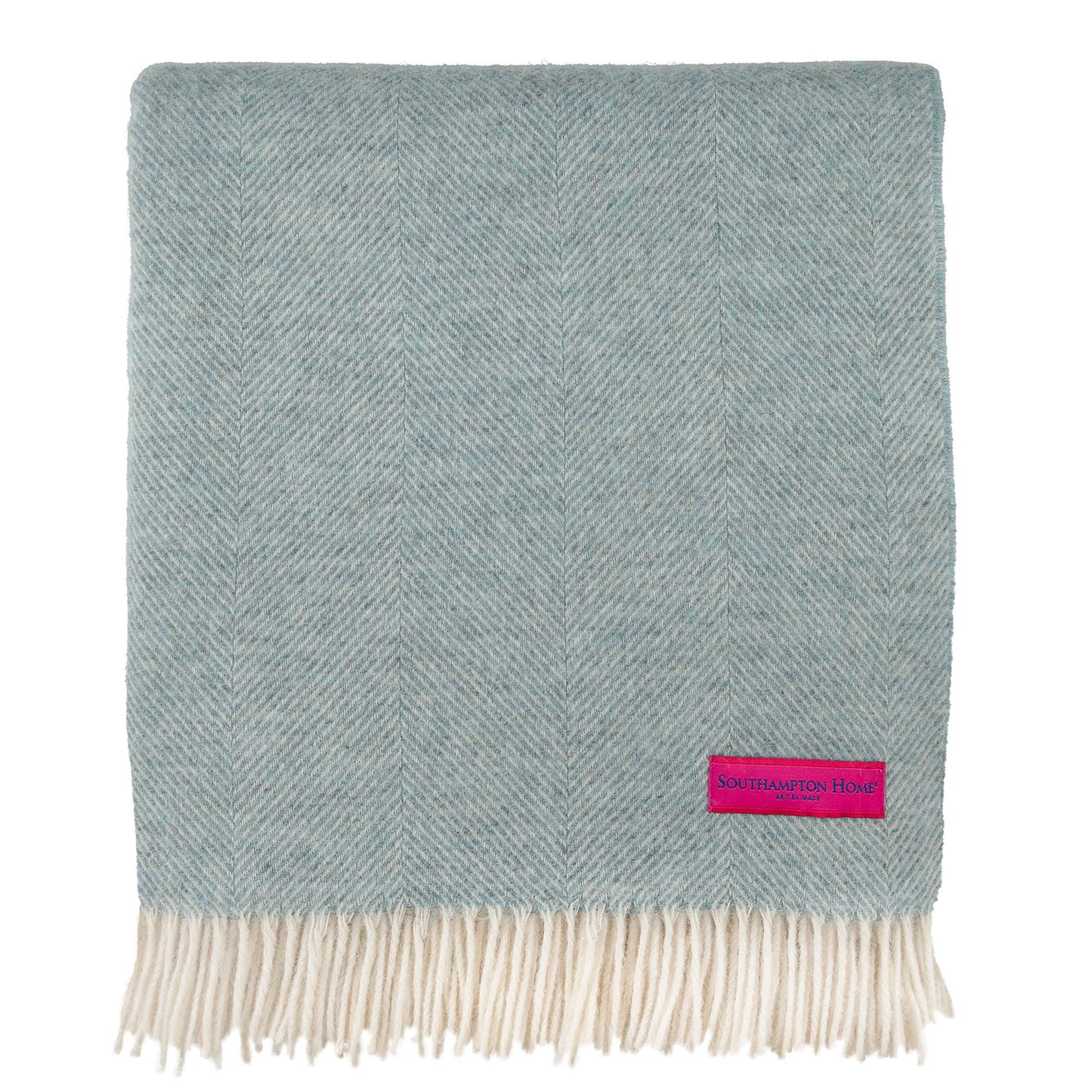 Southampton Home Shetland Lambswool Herringbone Throw