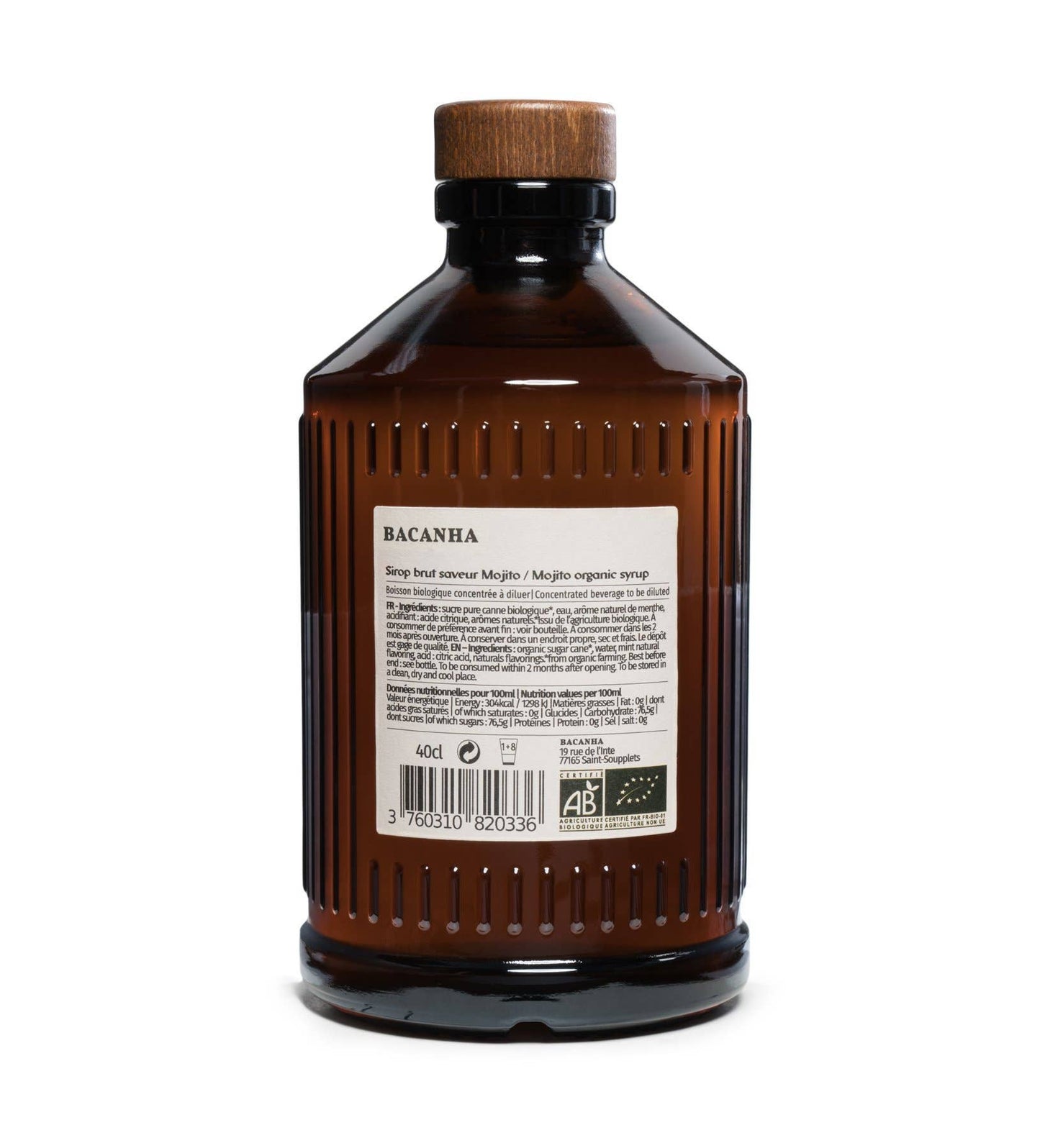 Raw Mojito Syrup - Organic - 13,5 fl. oz.