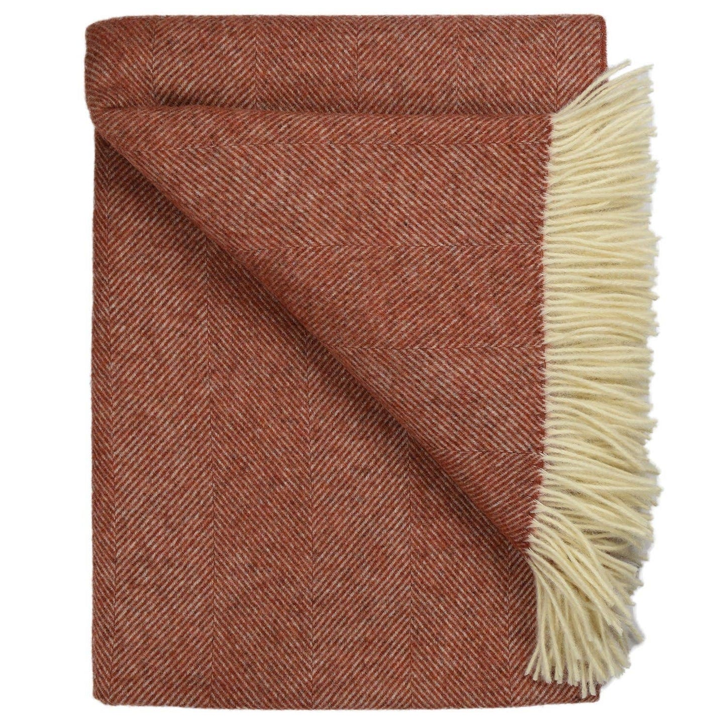 Southampton Home Shetland Lambswool Herringbone Throw