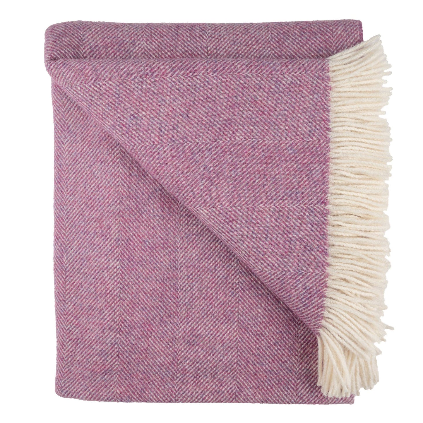 Southampton Home Shetland Lambswool Herringbone Throw