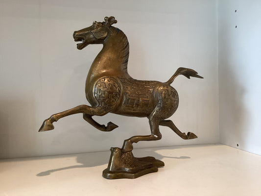 Vintage Flying Horse Sculpture