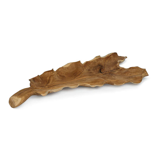 Bali Reclaimed Teak Root Leaf