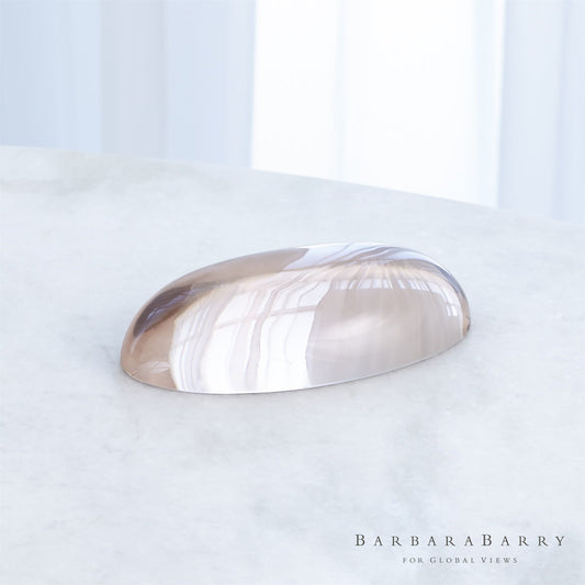 Oval Paperweight Blush