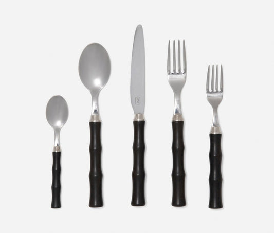 MONTECITO Dark Brown Acrylic Flatware