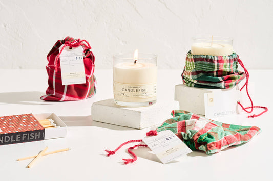 Holiday Jar Collection No. 1, No. 4, No. 39 - Festive Plaid Designs