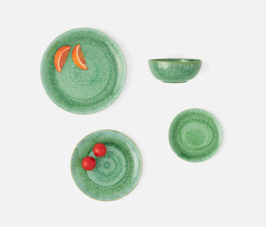 Eloise Reactive Emerald Dinner Plate