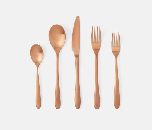 ALBA Rose Gold Flatware