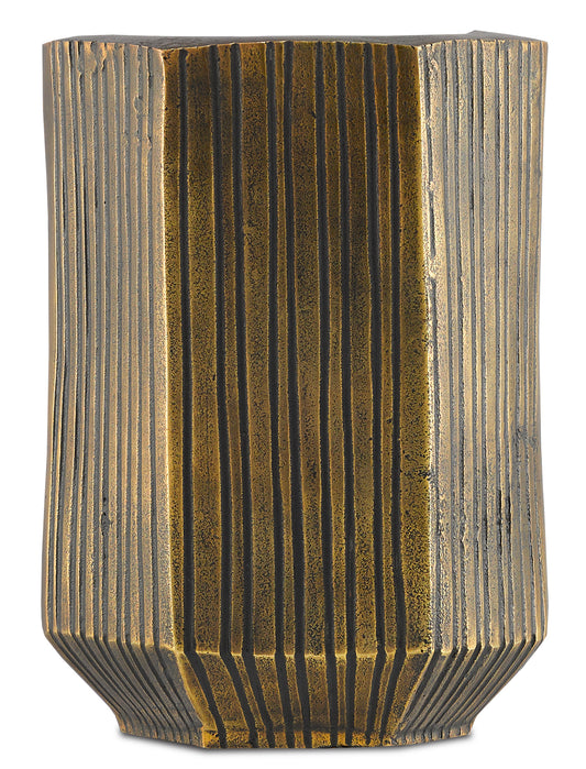 Veteris Brass Large Vase