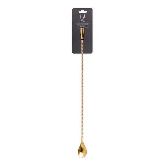 Weighted Barspoon, Gold 40cm