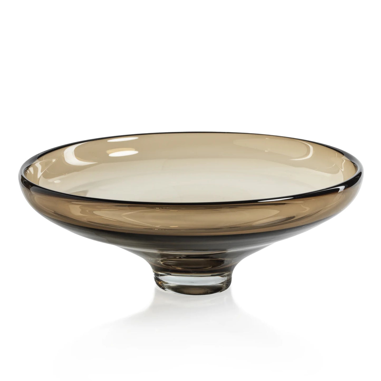 Cambria Glass Bowl - Taupe