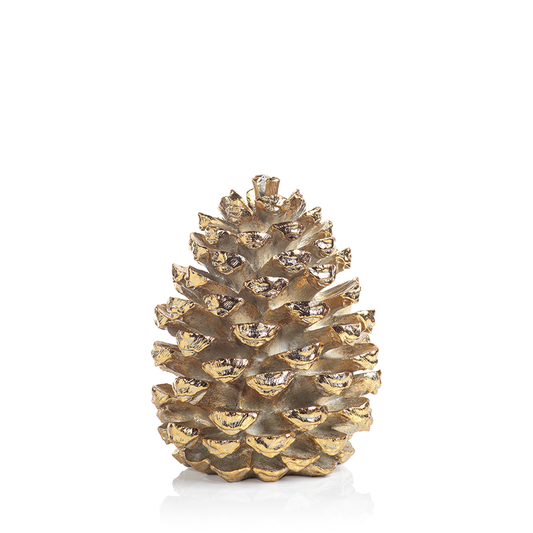 Gold Pine Cone - Medium