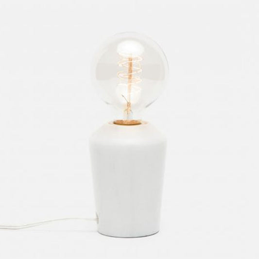 Grazia White Marble Lamp