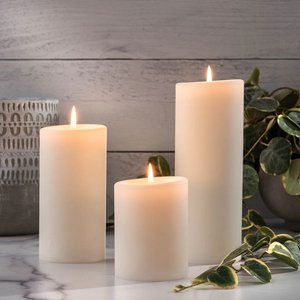 Natural Pillar Candle 6" & 8"
