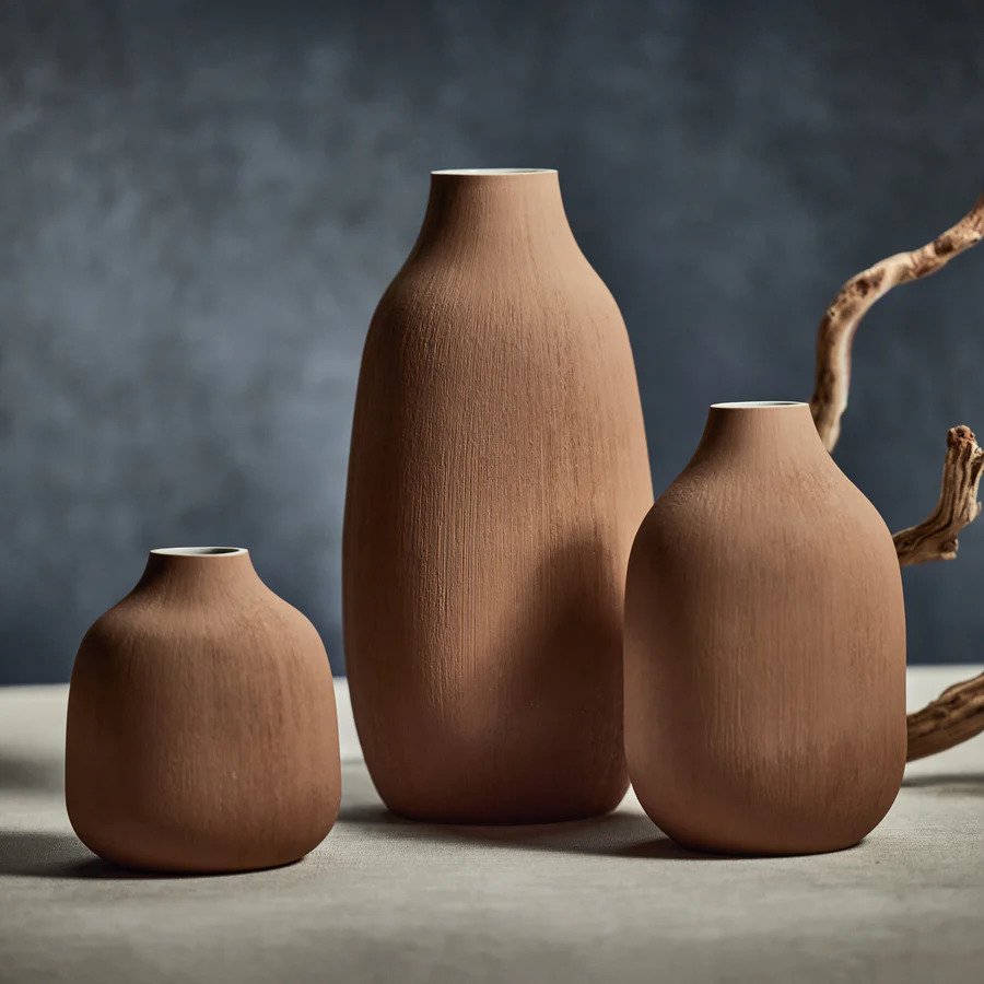 Sedona Porcelain Clay Vase