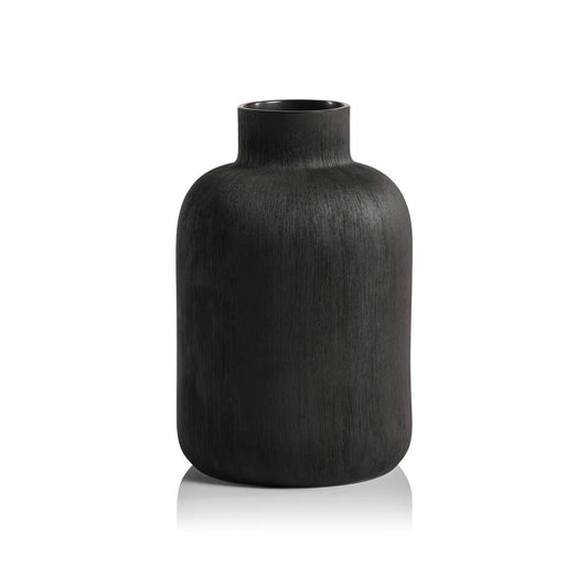 Sugi Porcelain Vase - Black