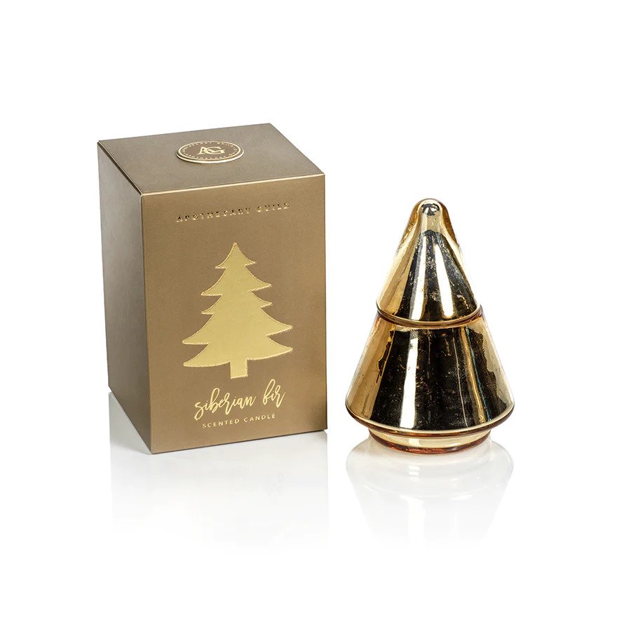 Siberian Fir Tree Candle Jar in Gift Box